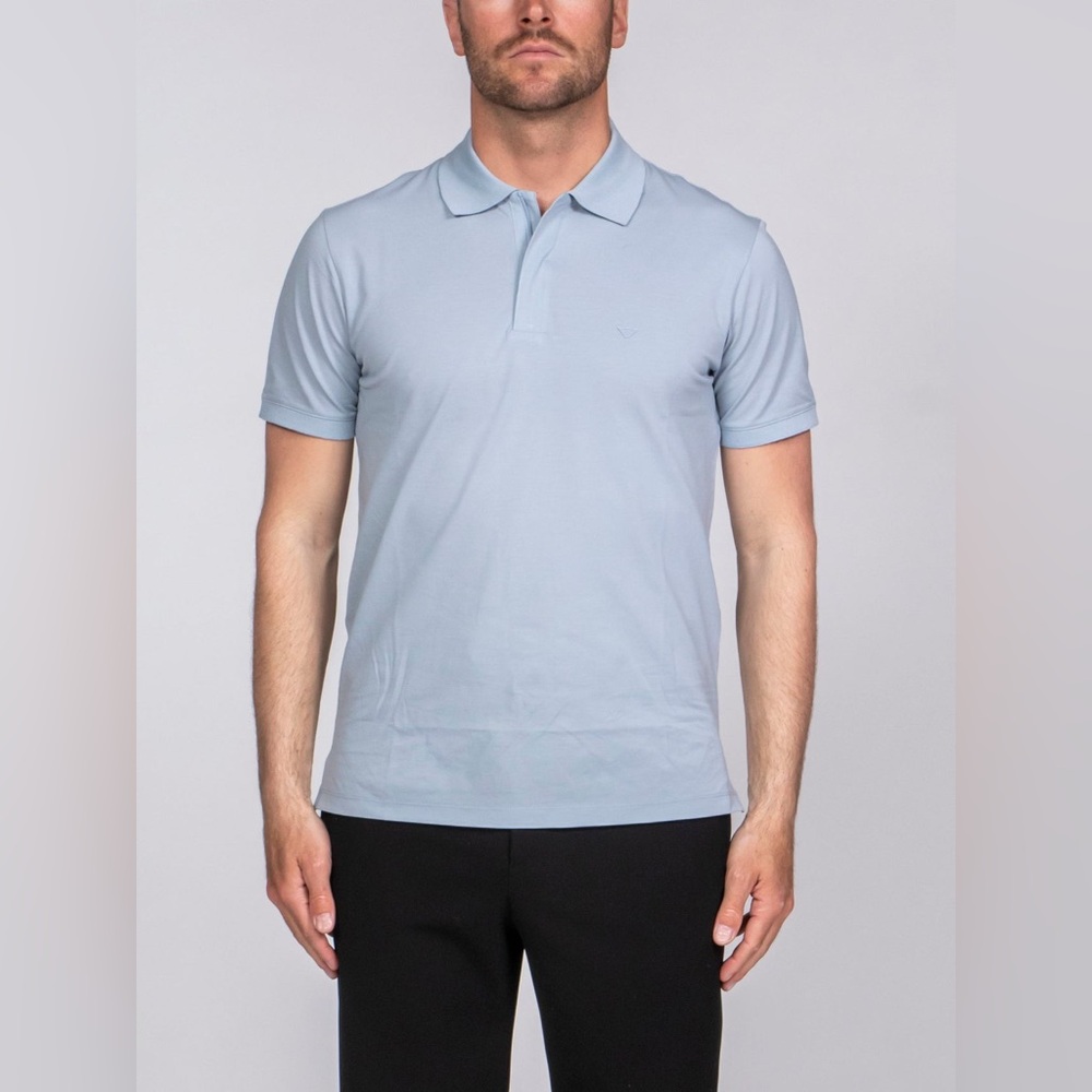 EMPORIO ARMANI POLO‎ PEARL BLUE